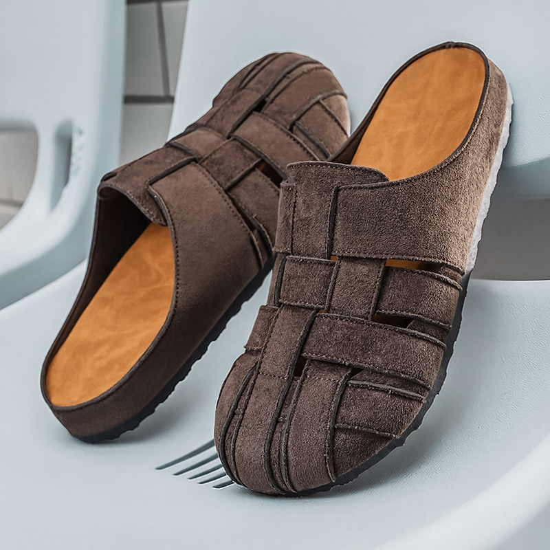 Men'S Shoes Birkenstock - Comwarm Fashion Women's Suede Slippers Men's
