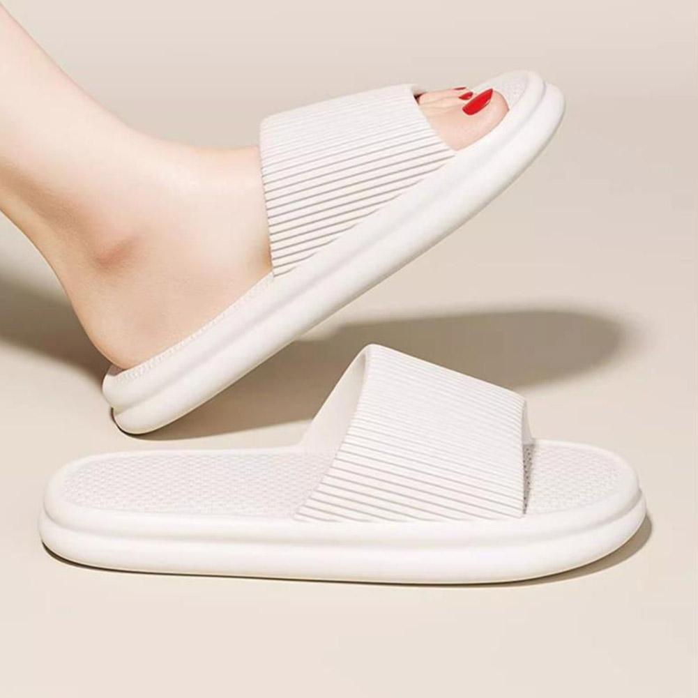Men'S Shoes To Women'S - Women Summer Concise EVA Slippers Men