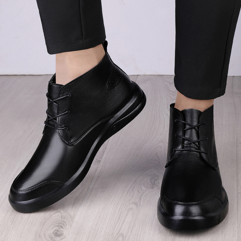 Men'S Shoes Hugo Boss - Famous Luxury Ankle Boots High Quality