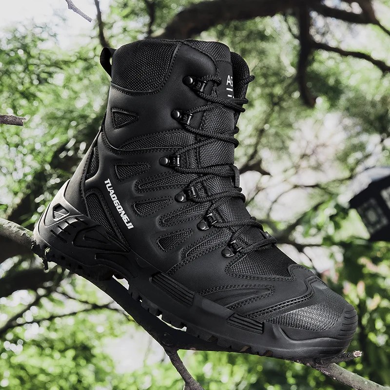 Men'S Shoes Dockers - Men's Outdoor Hiking Tactical Boots Ankle
