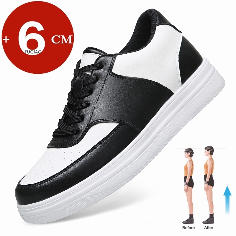 Men'S Shoes Increase Height - Height Increasing 6cm Unisex Leather Casual