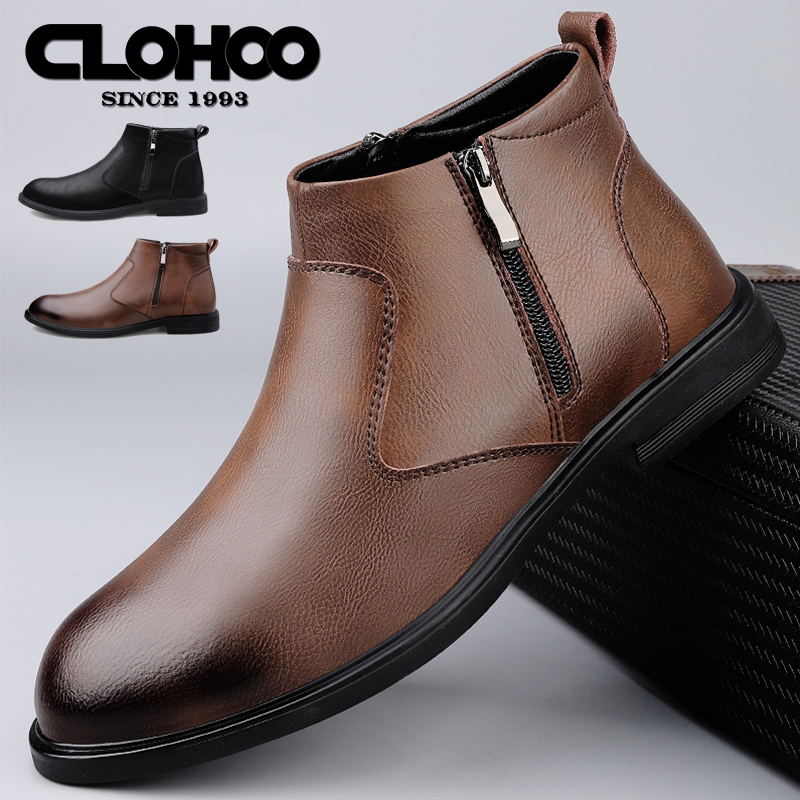 Men'S Shoes Hugo Boss - CLOHOO Handmade Men's Boots Business Casual