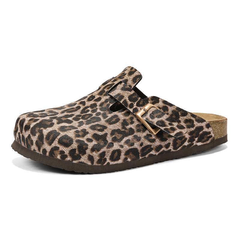 Leopard print Cork Slippers Ha - огляд і ціна Men'S Shoes Birkenstock