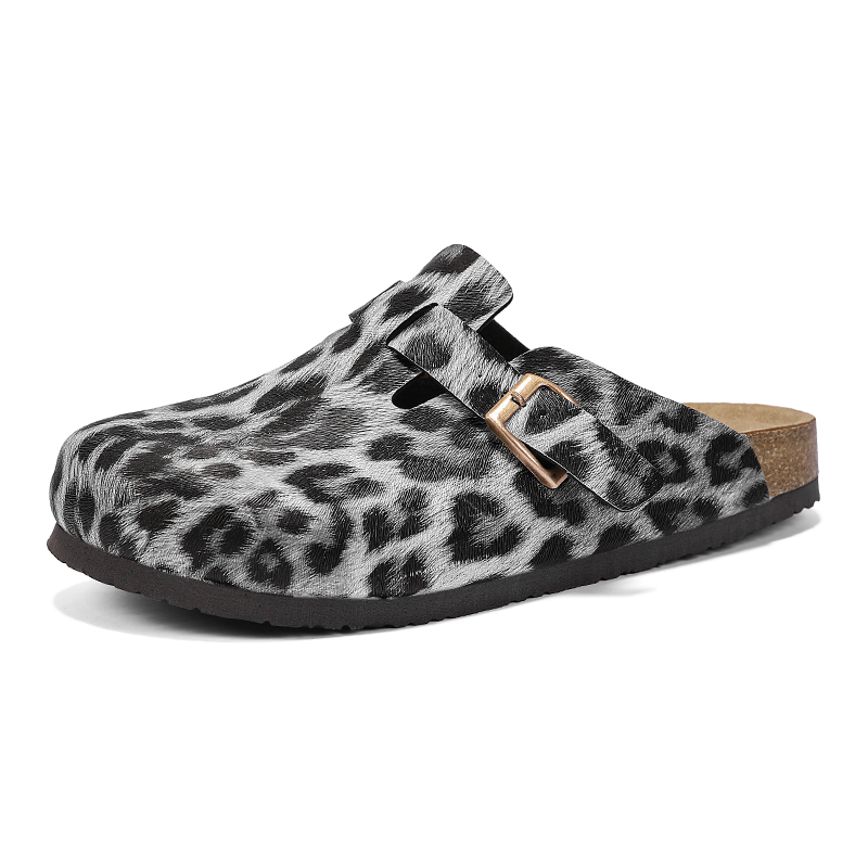 Leopard print Cork Slippers Ha - огляд і ціна Men'S Shoes Birkenstock
