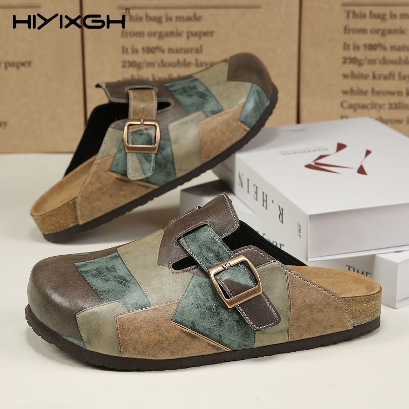 Comfort Cork Leather Slippers  - огляд і ціна Men'S Shoes Birkenstock