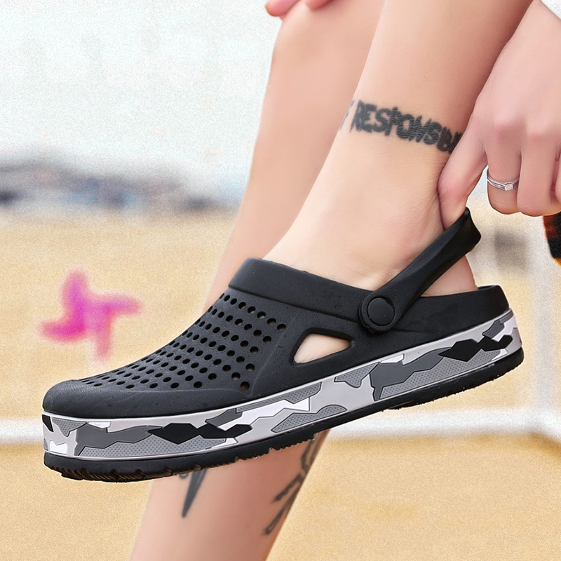 Summer Men Shoes Clogs Slipper - огляд і ціна Men'S Shoes Dockers