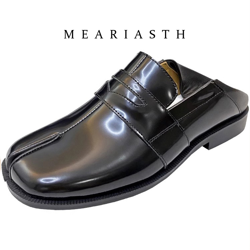 black Tabi Shoes Split Toe Pat - огляд і ціна Men'S Shoes Hugo Boss