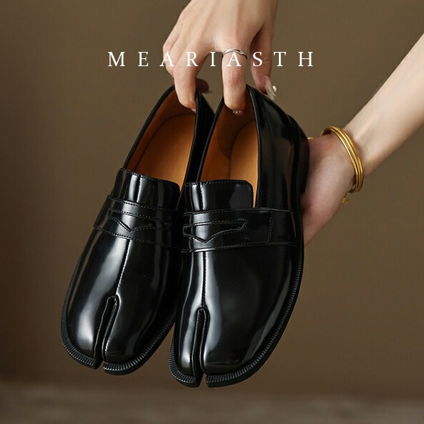 black Tabi Shoes Split Toe Pat - огляд і ціна Men'S Shoes Hugo Boss