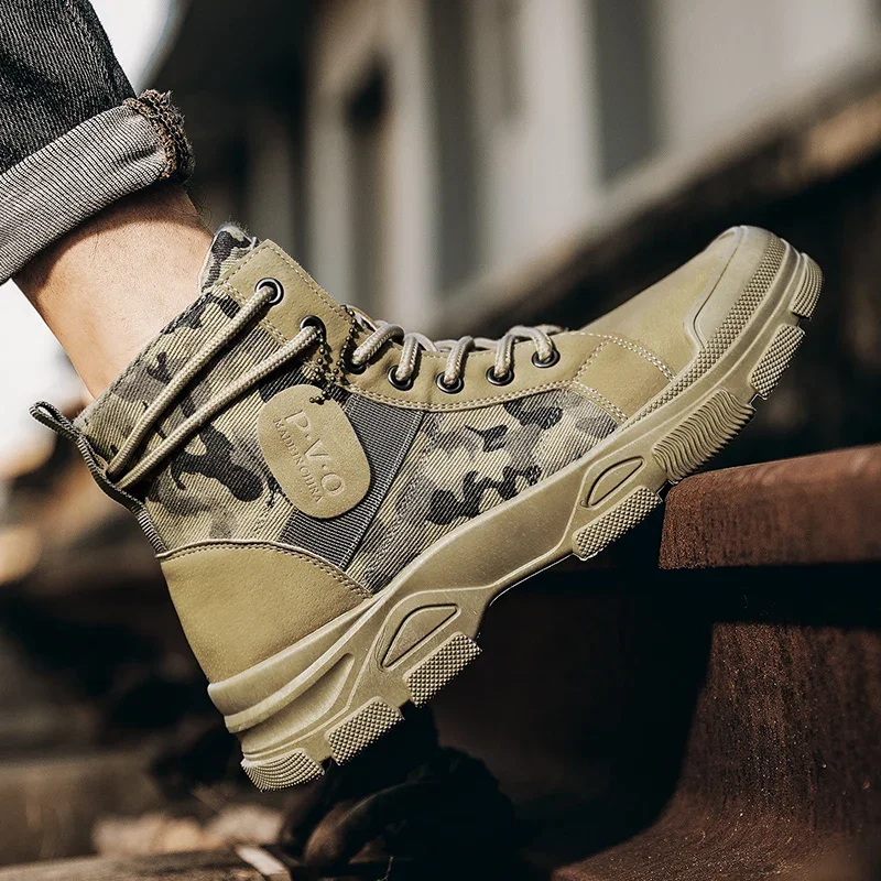 High-Top Boots for Men Autumn  - огляд і ціна Men'S Shoes Dockers