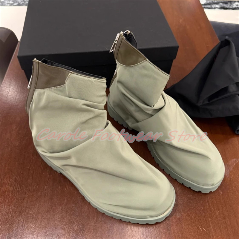 Pleated Nylon Cloth High Top M - огляд і ціна Men'S Shoes Increase Height