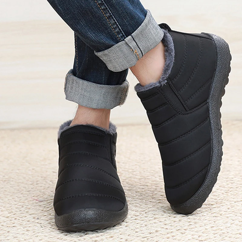 Fashion Men's Snow Boots Ankle - огляд і ціна Men'S Shoes Dockers