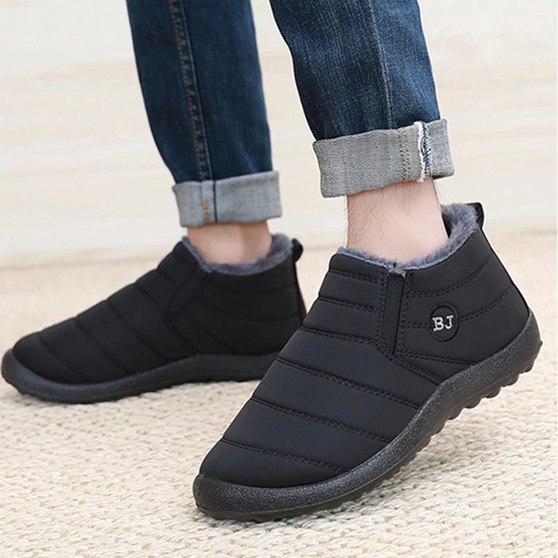 Fashion Men's Snow Boots Ankle - огляд і ціна Men'S Shoes Dockers