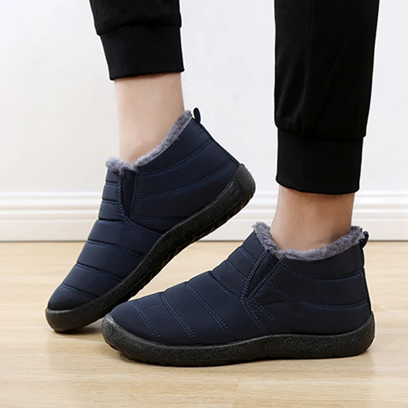 Fashion Men's Snow Boots Ankle - огляд і ціна Men'S Shoes Dockers