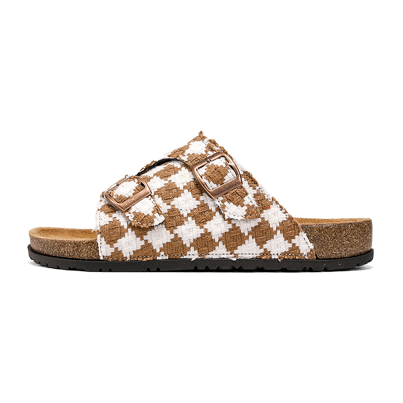 Vintage Plaid Cork Footbed Sli - огляд і ціна Men'S Shoes Birkenstock