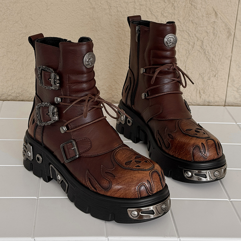 Men Height Increasing Punk Sty - огляд і ціна Men'S Shoes Increase Height